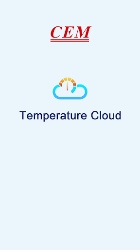 Android application Temperature Cloud screenshort