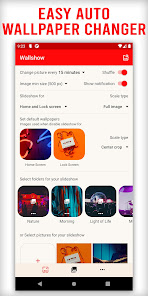 Screenshot 9 Wallshow: Wallpaper Changer android