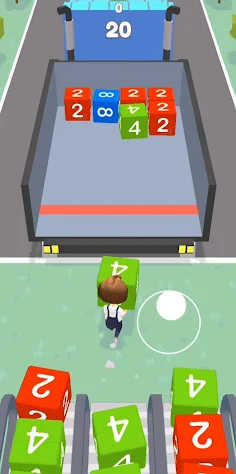 Merge Loader: 2048 Game - Screenshot 1
