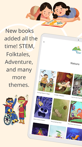 Screenshot of Let's Read - Digital Library