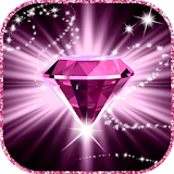 Diamond Glitter Wallpaper with Moving Background icon