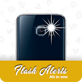Flash on call sms & other apps icon