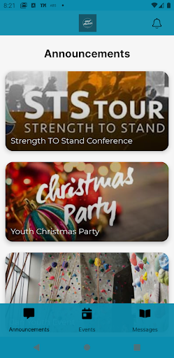 Android application Brownsville Baptist Youth screenshort