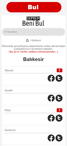 Deprem - Beni Bul Screen 3