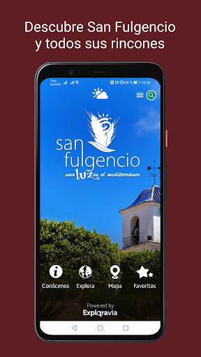 Android application Descubre San Fulgencio screenshort
