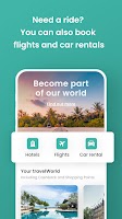 screenshot of travelWorld