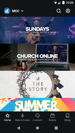 Android application Maryland Community Church screenshort