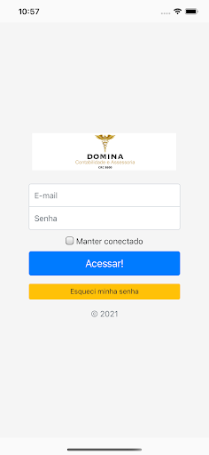 Android application Domina Contabilidade screenshort