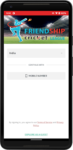FCL- Friendship Cricket League Screen 2