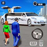 Cover Image of Download Big City Limo Car Driving Taxi 5.9 APK