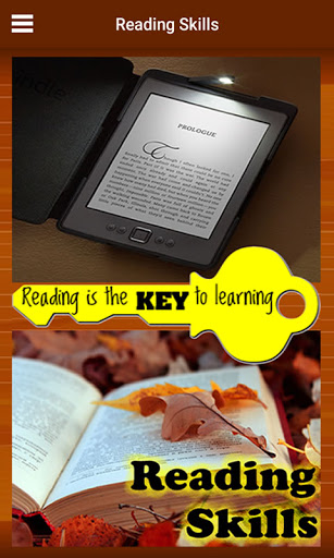 Android application Reading Skills screenshort