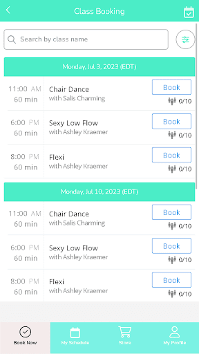 Girl Next Door Fitness Screen 2