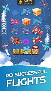 Merge Airplane 2: Plane Merger