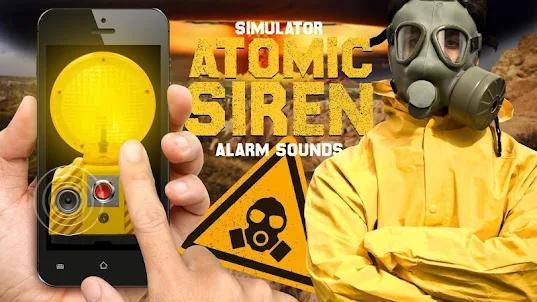 Atomic siren alarm sounds