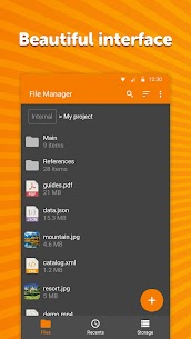 Simple File Manager: explorer 1