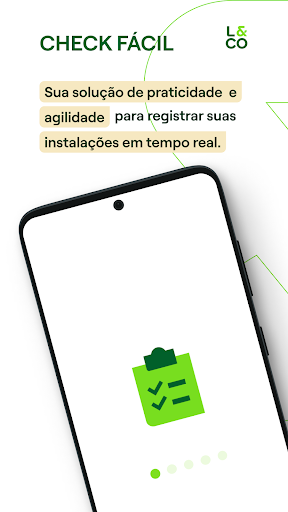Android application CheckFácil screenshort
