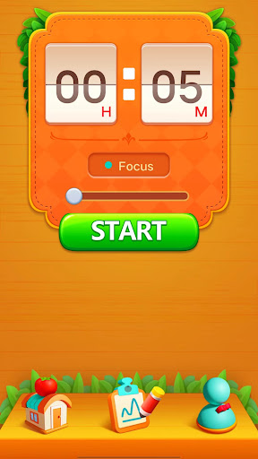 Android application Focus Pomodoro screenshort