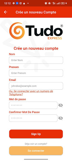Tudo Express Screen 2