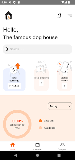 Android application PetzHost screenshort