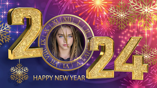 Android application Happy New Year Photo Frame screenshort