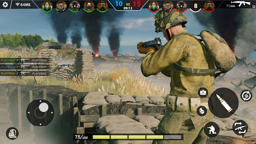 World War 2 Games Multiplayer FPS Shooting Games