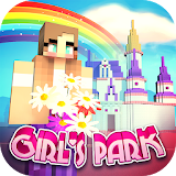 Girls Theme Park Craft: Water Slide Fun Park Games icon