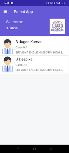 SRI VIDYA HIGH SCHOOL Screen 2