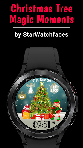 Android application Christmas Tree Magic Moments screenshort