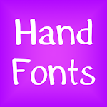 Cover Image of 下载 Hand fonts for Android  APK