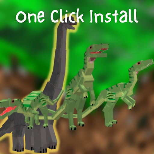 Jurassic Skin MOD Minecraft PE