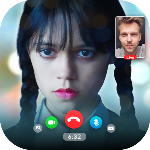 Wednesday Adams Fake VideoCall