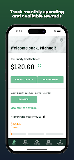 Liberty Wallet Screen 2