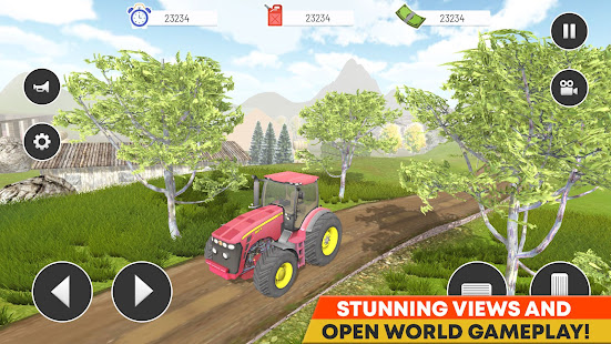 Future Farming Tractor Drive Simulator 2021 screenshots apk mod 3