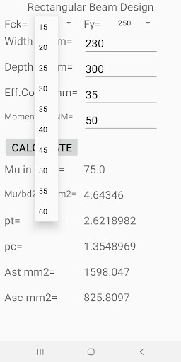 Design Aids for RCC Beam and C