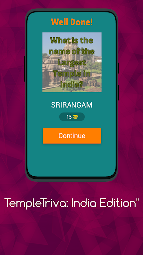 TempleTriva: India Edition Screen 2