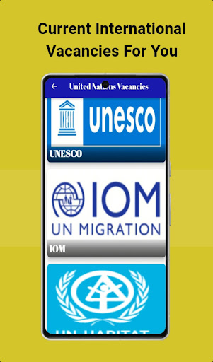 International Jobs App Screen 3