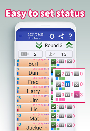 Doubles Matchmaker-Tennis,etc Screen 2