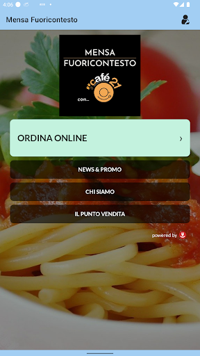 Android application Mensa Fuoricontesto screenshort