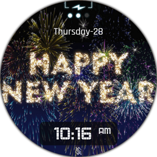 BFF5 - Animation New Year logo