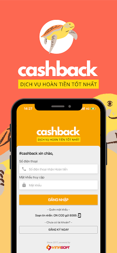 Android application CashBack screenshort