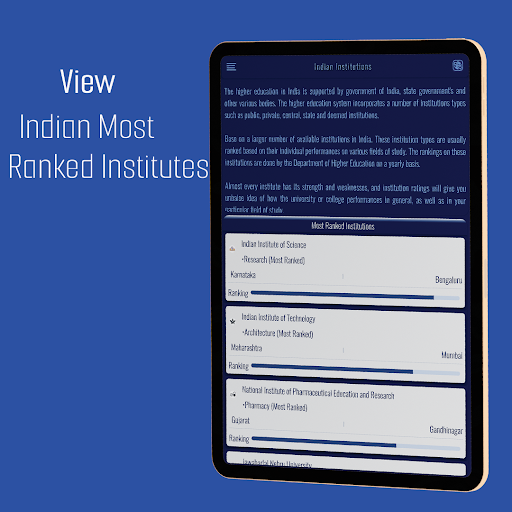 Indian Institutions Screen 3