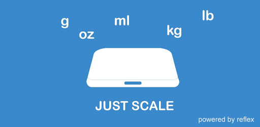 Android application Just Scale Kitchen Scale screenshort