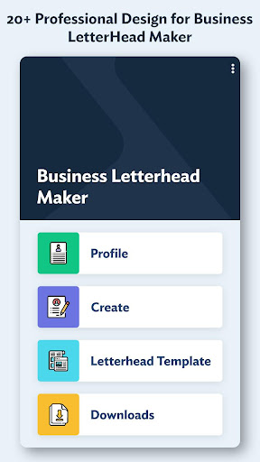 Business LetterHead Maker – Le Screen 3