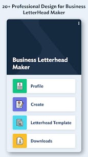 Business LetterHead Maker MOD APK (Premium مفتوح) 3