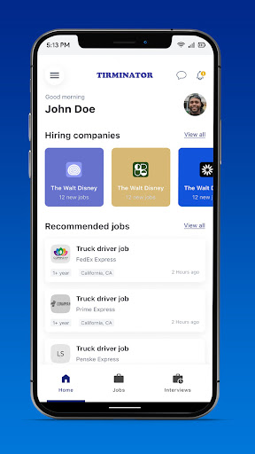 Android application TIRminator screenshort
