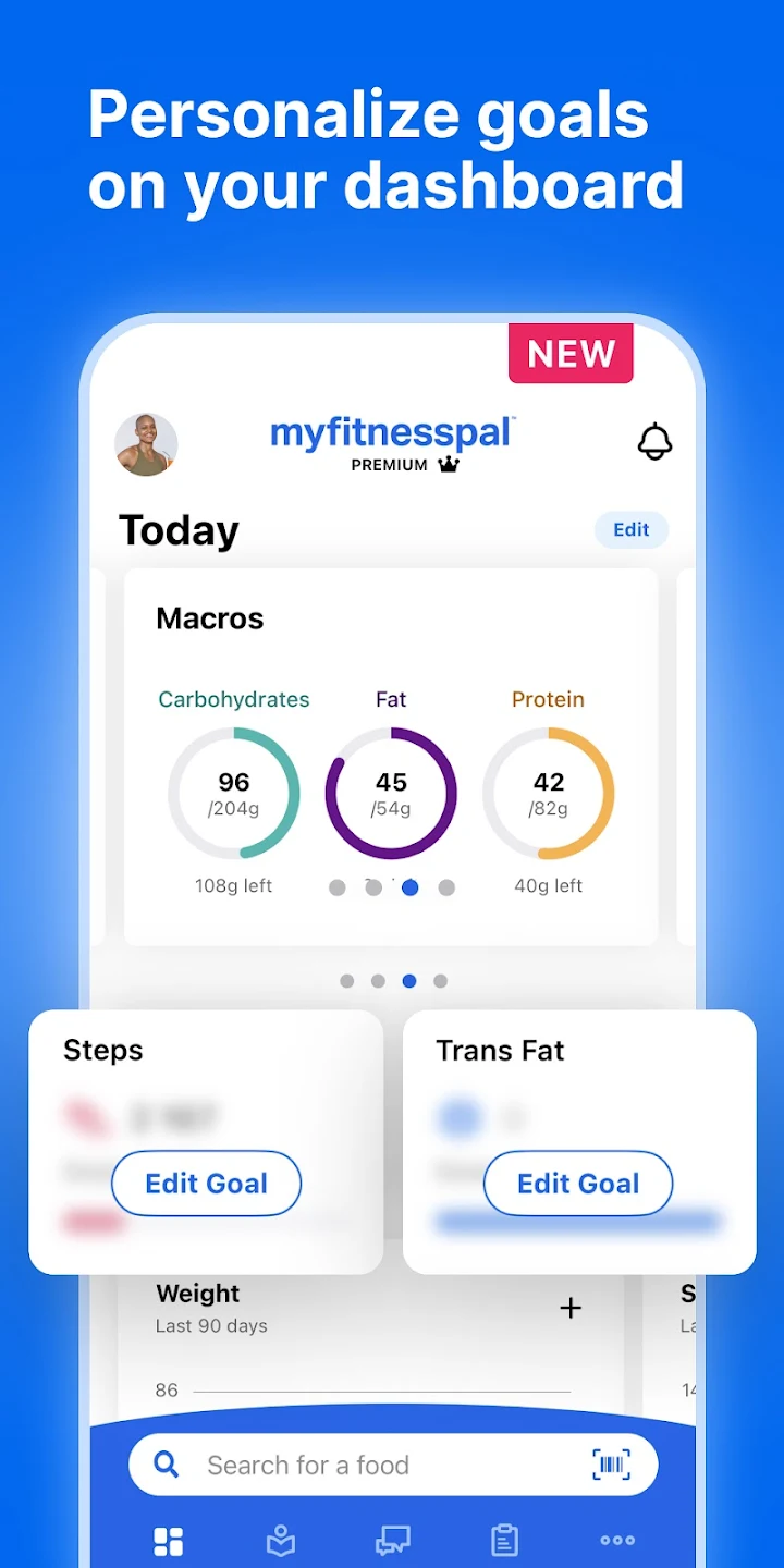 MyFitnessPal MOD APK (Premium Unlocked)