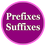 Cover Image of Download Prefixes and Suffixes  APK