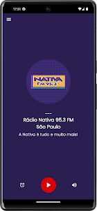 Rádio Nativa 95.3 FM São Paulo