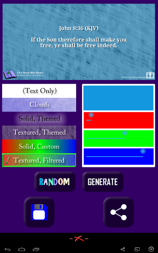 Ultra-Simple Bible Reader Screen 2
