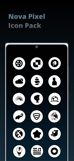 Android application Nova Pixel - Icon Pack screenshort
